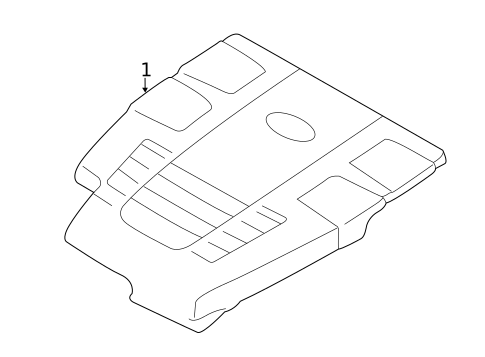 Engine Appearance Cover for 2021 Subaru Forester #0