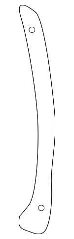 5382753010 - Body: Fender Protector for Lexus: IS300 Image