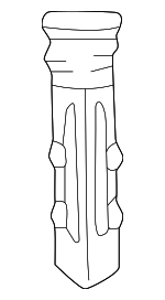 QX111L5AA - Body: Headrest Guide for Chrysler: 300M, Concorde, Sebring | Dodge: Neon, Stratus Image