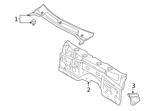 Cowl for 2013 Land Rover Range Rover Sport #0