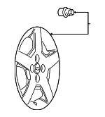 9595091 - : Wheel Cover for Chevrolet: Cobalt Image