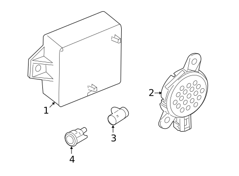 Electrical Components for 2009 Ford E-150 #1