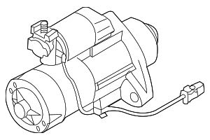 23300EY00G - : Starter for INFINITI: EX35, EX37, FX37, G25, G37, M37, Q40, Q50, Q60, Q70, Q70L, QX50, QX70 Image