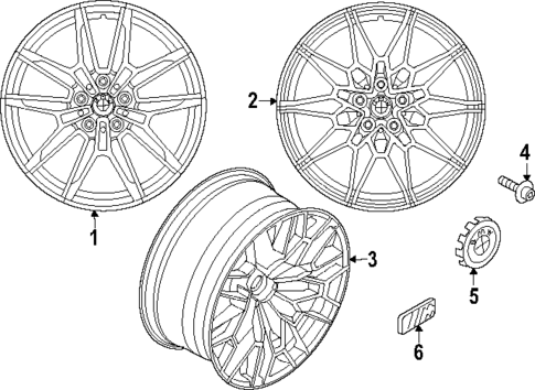 Wheels for 2024 BMW M3 #1