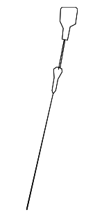 15650RCAA02 - Engine: Dipstick for Honda: Accord, Accord Crosstour, Crosstour, Odyssey, Pilot, Ridgeline Image