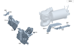 6540104408 - : Engine Cover for Mercedes-Benz Image