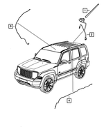 5064671AA - Electrical: Antenna Cable for Jeep: Liberty Image
