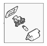 TK4851270 - Electrical: License Lamp for Mazda: CX-5, CX-9 Image