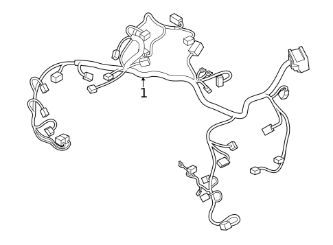 Wiring Harness for 2019 Subaru Crosstrek #0