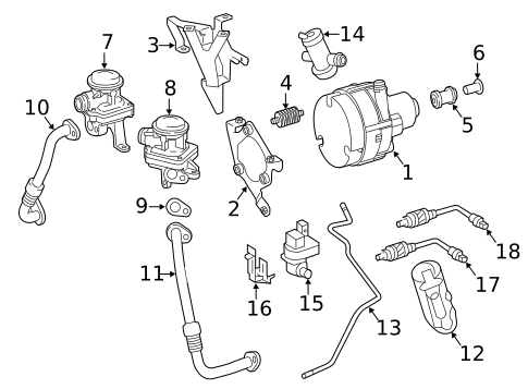 Emission Components for 2014 Mercedes-Benz E63 AMG S #4
