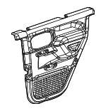 5ZW98TX7AA - Body: Door Trim Panel for Mopar Image