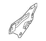 828613SG0A - Body: Water Deflector for Nissan Image