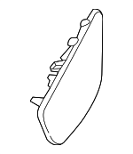 5C6857521AA - : Mirror Glass for Volkswagen: Beetle Image