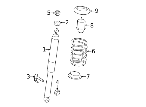 Shocks & Components for 2012 Ford Edge #1