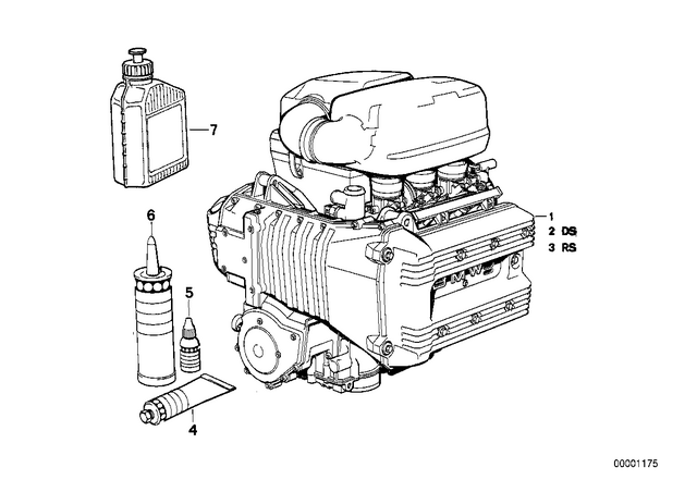 11009062736 - : Repair Kit Seal Rings for BMW-Motorrad Image