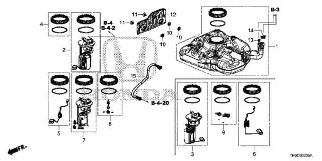 Fuel Tank (KA/KC/KL) for 2015 Honda Civic #0