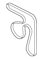 23780AA230 - Cooling System: Serpentine Belt for Subaru Image