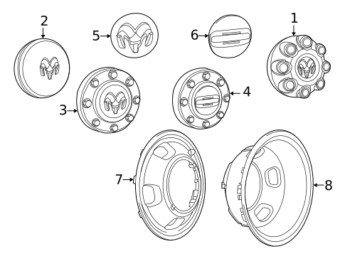Covers & Trim for 2016 Ram 2500 #0