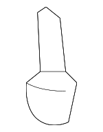 25867513 - Body: Lid Bumper for Cadillac: Escalade ESV | Chevrolet: Silverado 1500, Silverado 2500 HD, Silverado 3500 HD, Suburban 1500, Suburban 2500 | GMC: Sierra 1500, Sierra 2500 HD, Sierra 3500 HD, Yukon XL 1500, Yukon XL 2500 Image