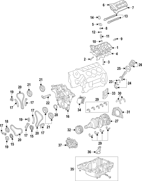 Oil Cooler for 2023 Cadillac CT4 #0