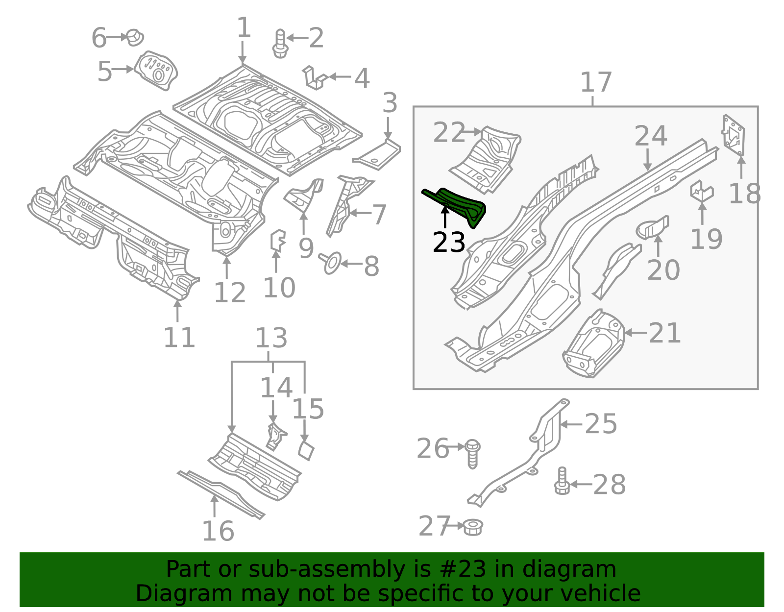 Side Member 5QE-803-687 - High-Quality Frame Side Member Reinforcement for 2016 ...