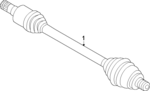 85E407271AK - : Axle Assembly for Audi Image