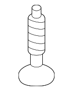 2159840329 - Body: Roof Molding Screw for Mercedes-Benz Image