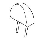 887004D030CS8 - Body: Headrest for Kia: Sedona Image