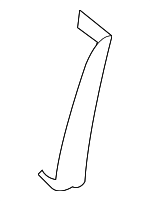 883904D040KS8 - Body: Map Pocket for Kia: Sedona Image