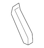 865182M300 - Body: Bumper Cover Mount Bracket for Hyundai: Genesis Coupe Image