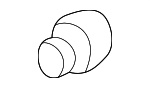 7668370C00 - Body: Door Shell Stopper for Suzuki Image