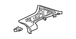 11869007007Q03 - Body: Upper Quarter Trim for Mercedes-Benz Image