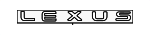 7544160740 - Body: Nameplate for Lexus: LX600, LX700h Image