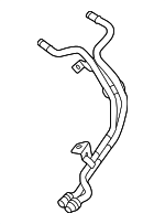 80A121486J - Cooling System: Tube Assembly for Audi Image