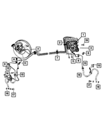 6508839AA - Brakes: Hex Head Screw for Mopar Image image