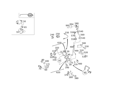 Exhaust System for Four-Cylinder Diesel Vehicles for 2000 Mercedes-Benz E55 AMG #0