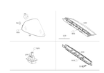 2229065501 - Electrical System: Rear Lamp Combination for Mercedes-Benz Image