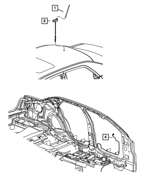 Radio, Antenna, Speakers, DVD, and Video systems for 2008 Dodge Charger #2