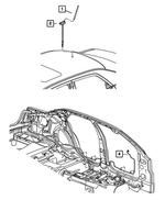 5064252AB - Electrical: Base Cable And Bracket Antenna for Mopar Image