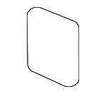 85100009 - Body: Ft End Track Cover Cap for Acura: ZDX Image