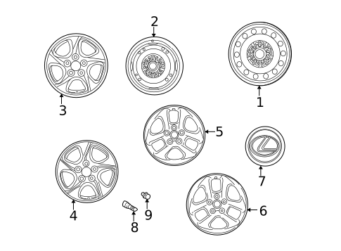Wheels for 1999 Lexus ES300 #0