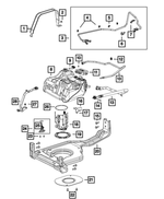 68192659AH - Emission Controls: Urea Pump/level Unit Module Kit for Mopar Image
