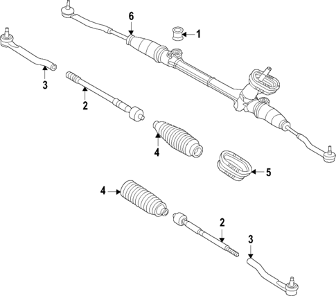 Steering Gear & Linkage for 2021 Nissan Versa #1