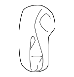 81339S0XA21ZB - Body: Recline Lever for Honda: Odyssey Image