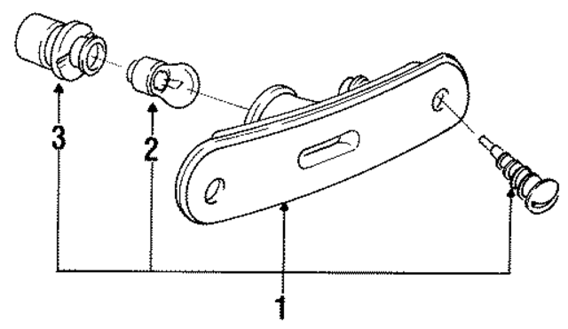 EA01515F0 - : Side Marker Lamp for Mazda Image