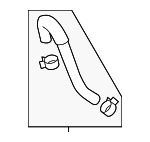 14472AA450 - : Engine Coolant Hose for Subaru: Forester, WRX Image