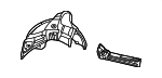 68422950AC - Body: Inner Wheelhouse for Mopar Image