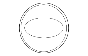 52960H5200 - : Center Cap for Hyundai: Accent Image