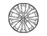 52960J0100 - : 2018-2022 Hyundai Accent - Wheel Cover for Hyundai: Accent Image