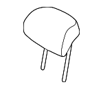 89700AR120JRG - Body: Headrest, Outer for Hyundai Image